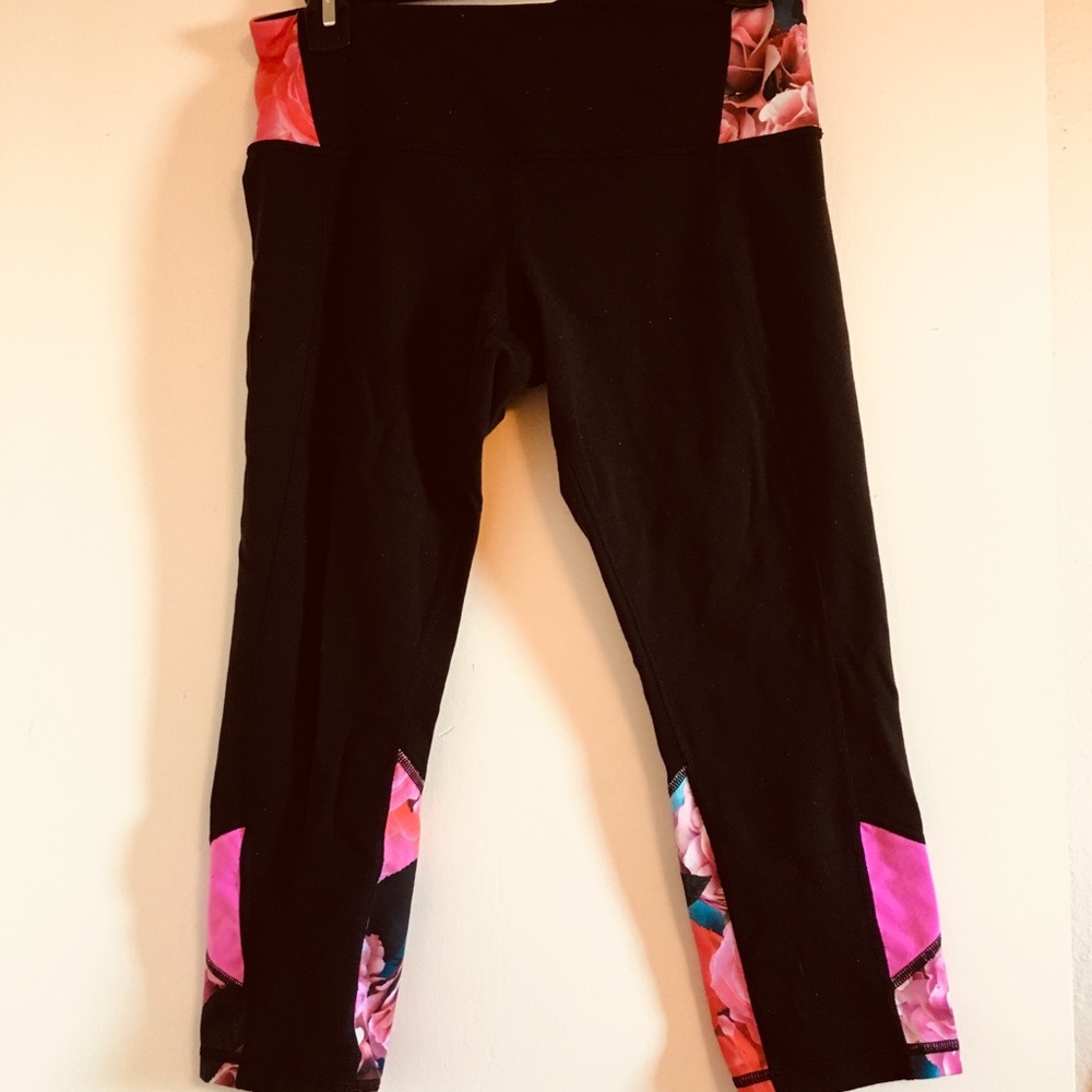 Lululemon floral leggings